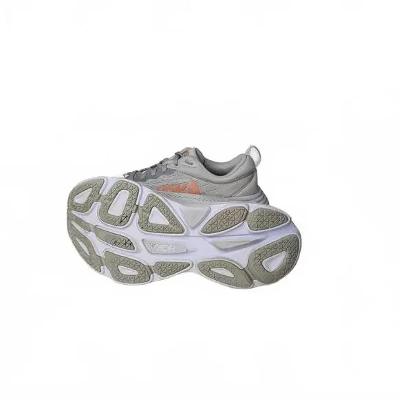 Hoka Women's Bondi 8 Running Shoes Light Gray Pink Size 9B - Picture 5 of 6